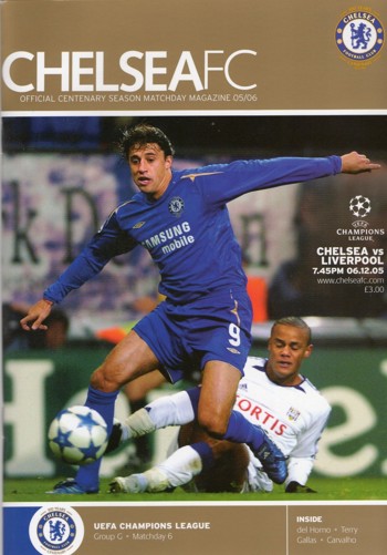 Match programme